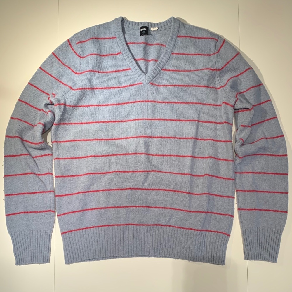 BDG Men’s Striped Sweater - Large
